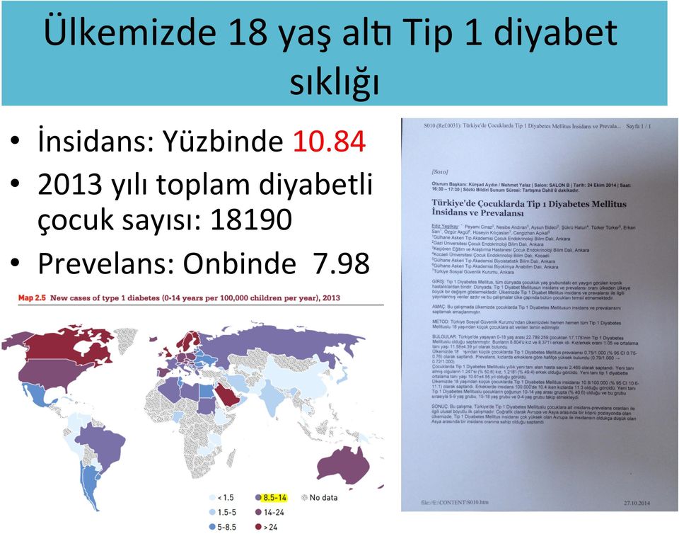 84 2013 yılı toplam diyabetli