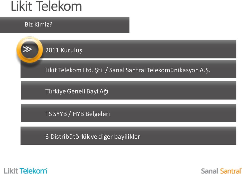 / Sanal Santral Telekomünikasyon A.Ş.