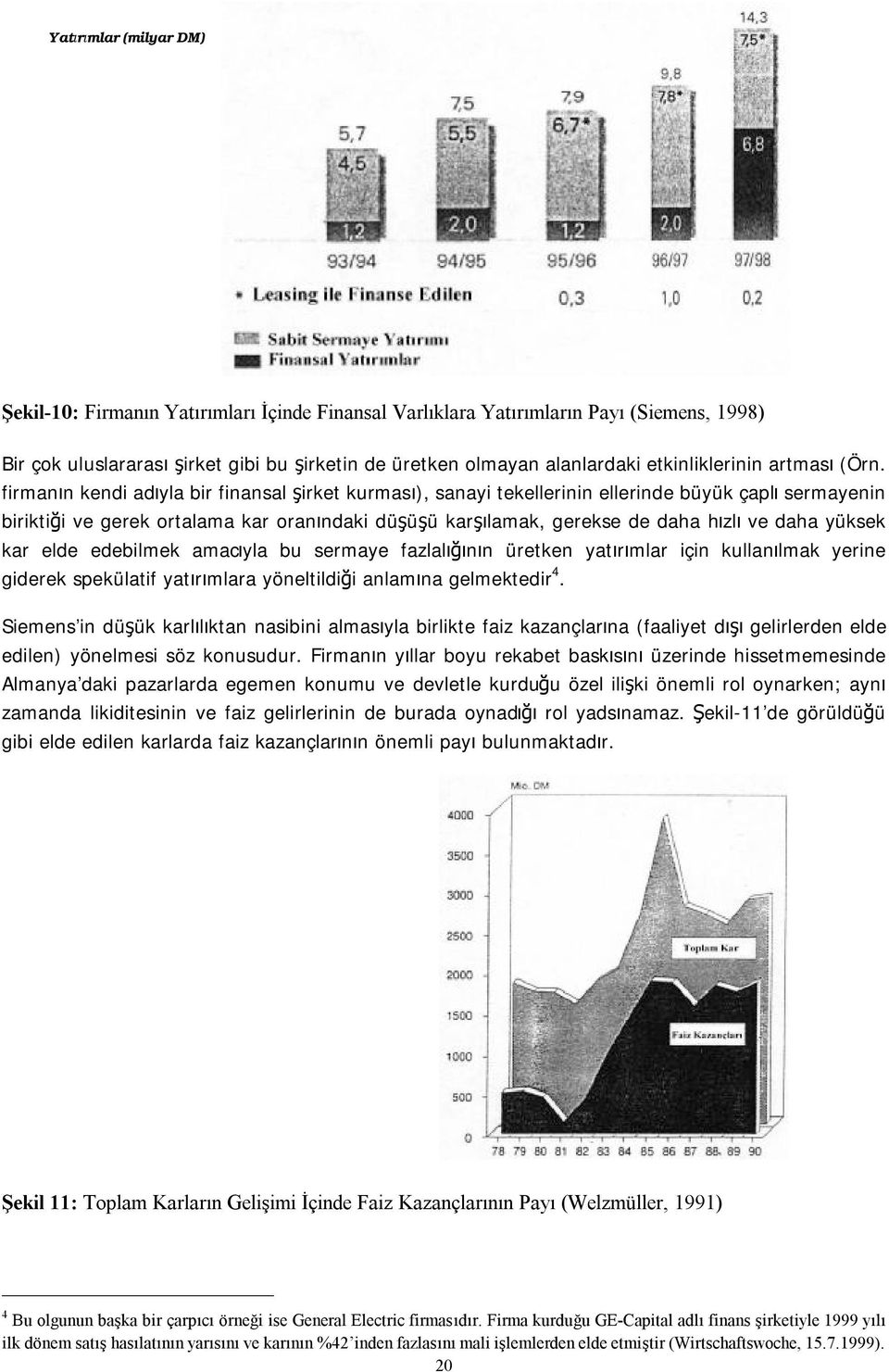 firmanın kendi adıyla bir finansal şirket kurması), sanayi tekellerinin ellerinde büyük çaplı sermayenin biriktiği ve gerek ortalama kar oranındaki düşüşü karşılamak, gerekse de daha hızlı ve daha