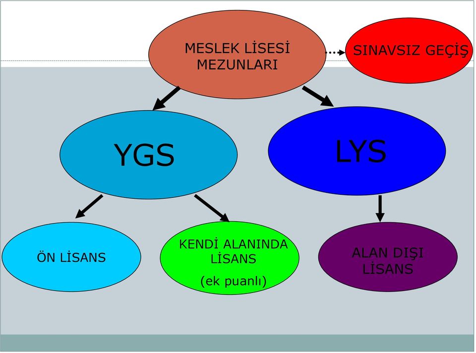 LİSANS KENDİ ALANINDA