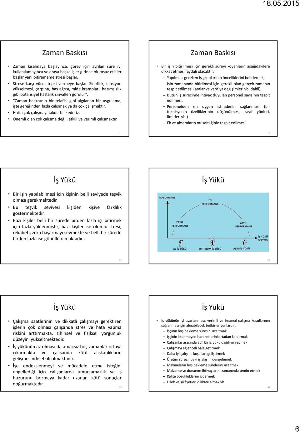 Zaman baskısının bir telafisi gibi algılanan bir uygulama, işte gereğinden fazla çalışmak ya da çok çalışmaktır. Hatta çok çalışmayı takdir bile ederiz.