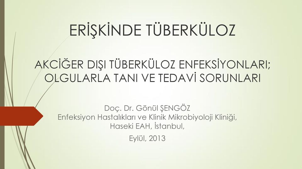 Doç. Dr.