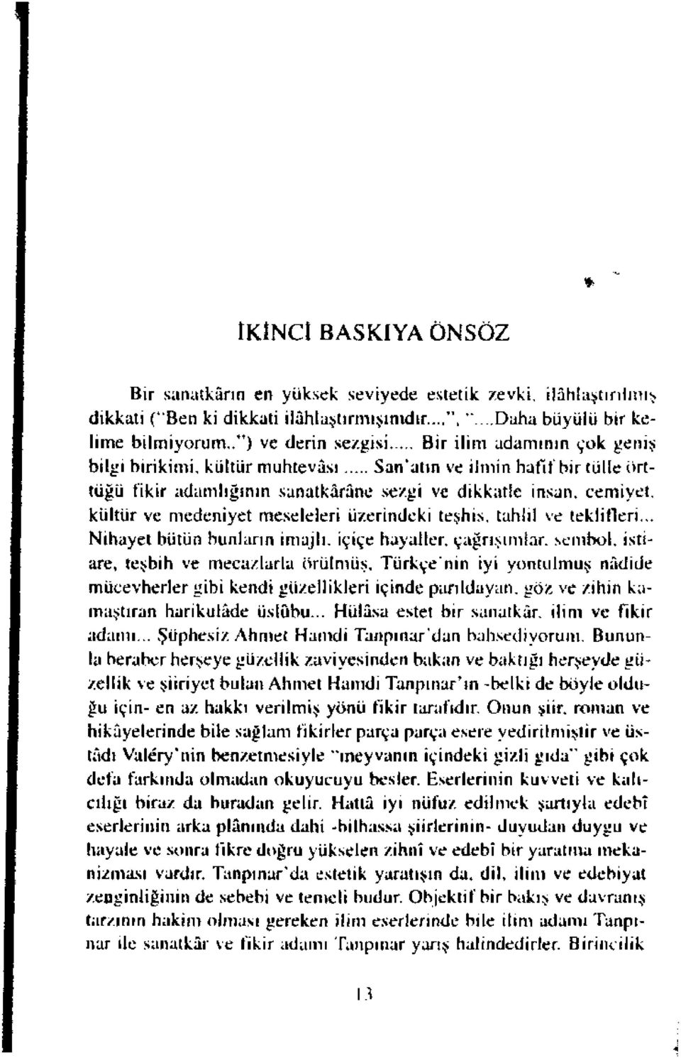 medeniyet meseleleri Üzerindeki teşhis, tahlil ve teklifleri.