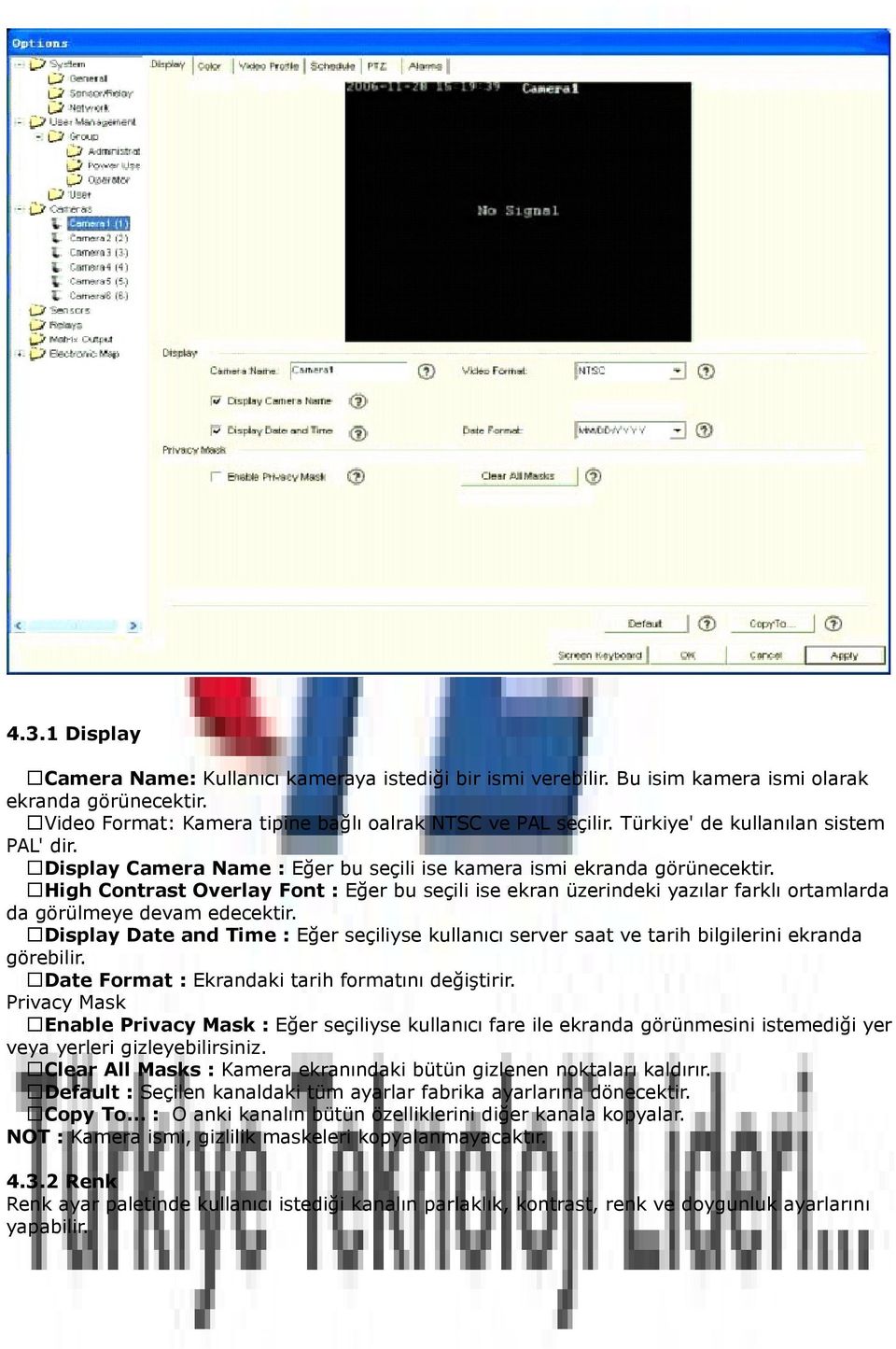 ④High Contrast Overlay Font : Eğer bu seçili ise ekran üzerindeki yazılar farklı ortamlarda da görülmeye devam edecektir.