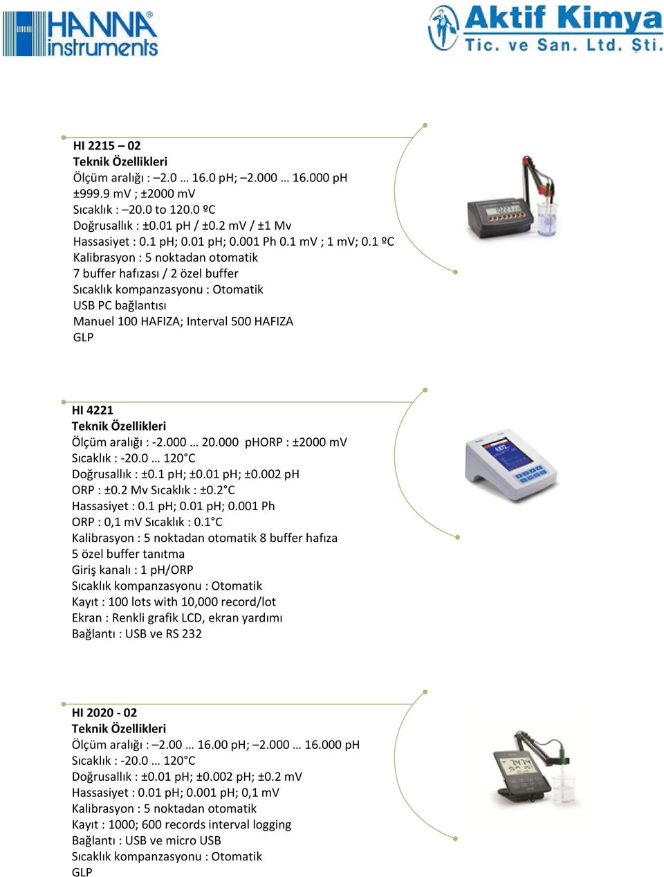 000 phorp : ±2000 mv Sıcaklık : -20.0 120 C Doğrusallık : ±0.1 ph; ±0.01 ph; ±0.002 ph ORP : ±0.2 Mv Sıcaklık : ±0.2 C Hassasiyet : 0.1 ph; 0.01 ph; 0.001 Ph ORP : 0,1 mv Sıcaklık : 0.