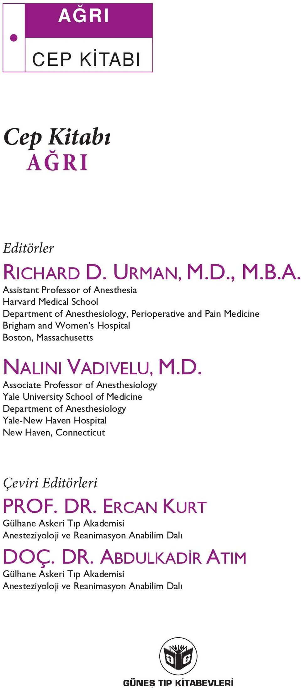 VELU, M.D.