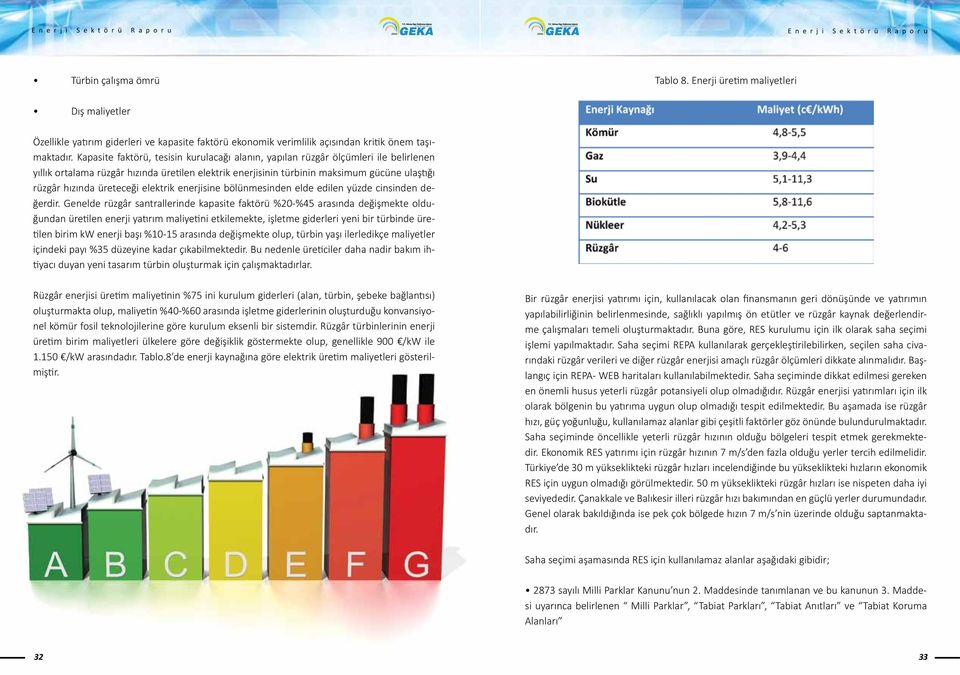 üreteceği elektrik enerjisine bölünmesinden elde edilen yüzde cinsinden değerdir.