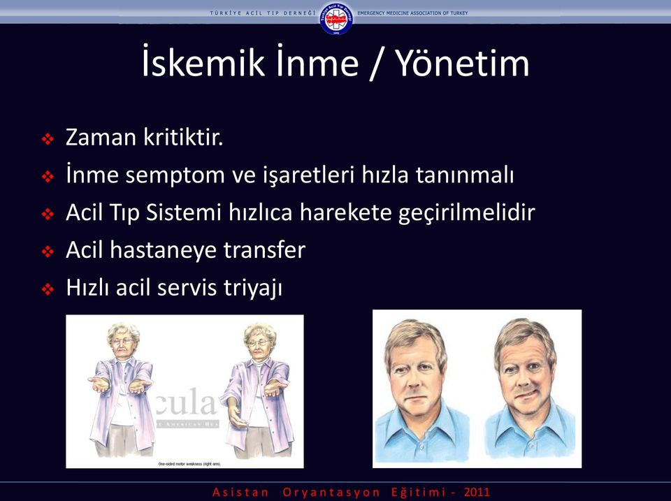 Acil Tıp Sistemi hızlıca harekete