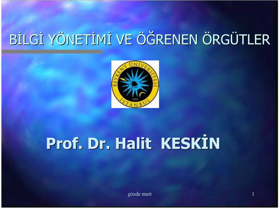 Prof. Dr.