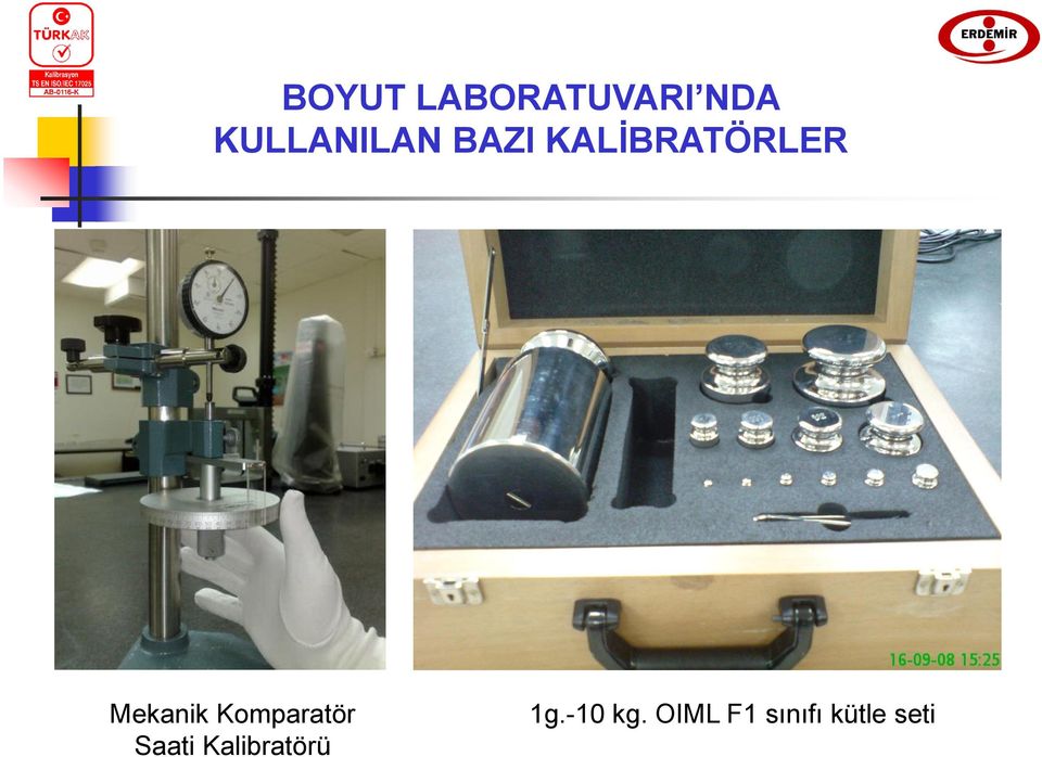 Mekanik Komparatör Saati