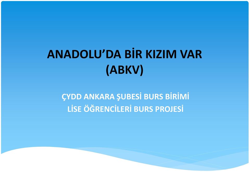 ŞUBESİ BURS BİRİMİ