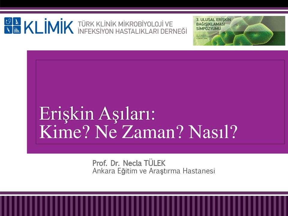 Dr. Necla TÜLEK Ankara