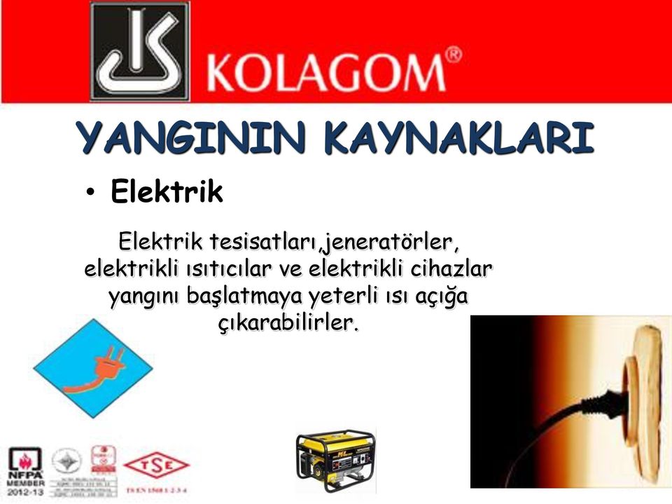 ısıtıcılar ve elektrikli cihazlar