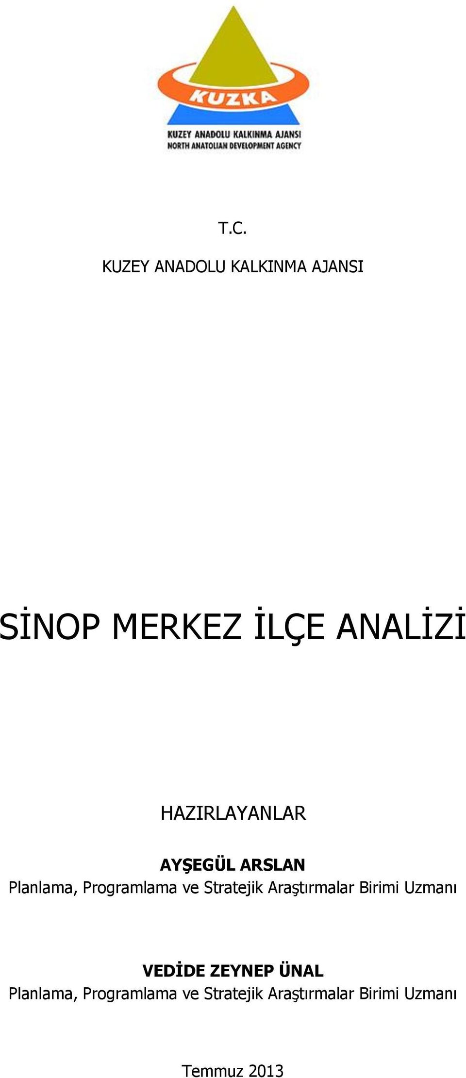 Stratejik Araştırmalar Birimi Uzmanı VEDİDE ZEYNEP ÜNAL