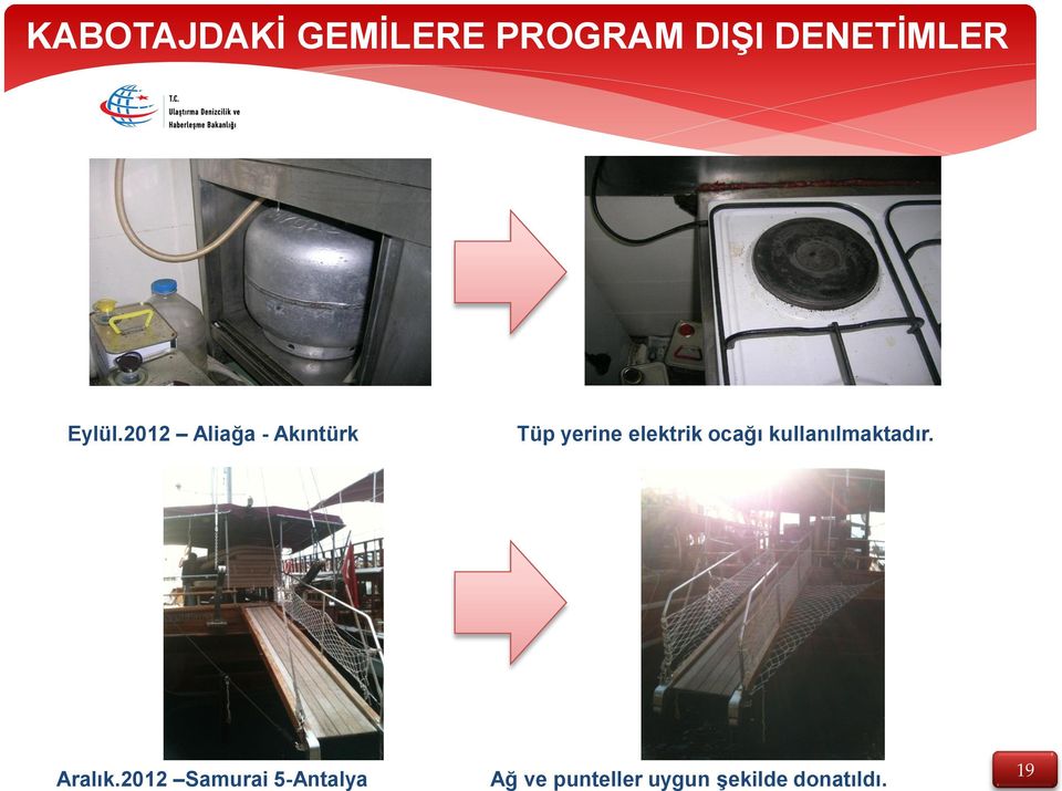 2012 Aliağa - Akıntürk Tüp yerine elektrik