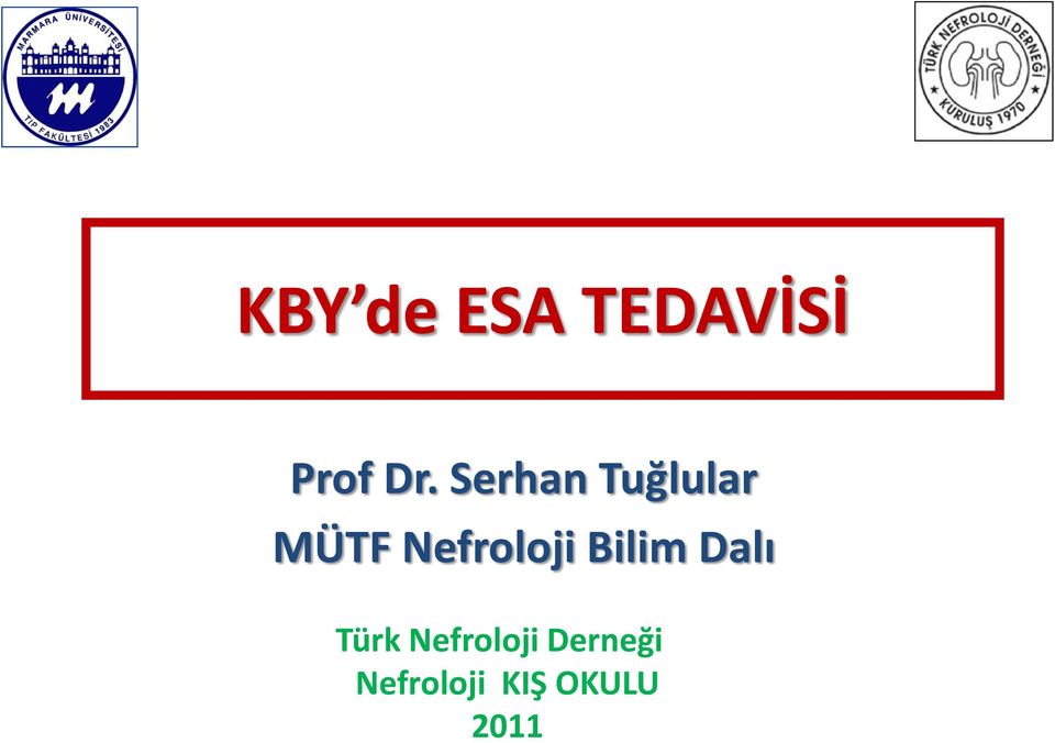 Nefroloji Bilim Dalı Türk