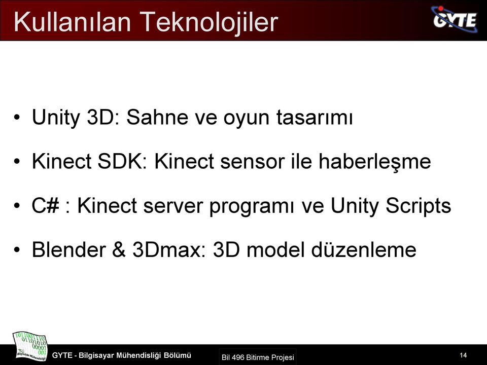 haberleşme C# : Kinect server programı ve