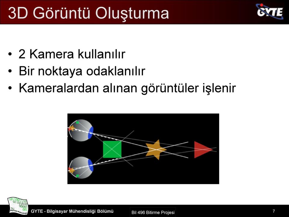 noktaya odaklanılır