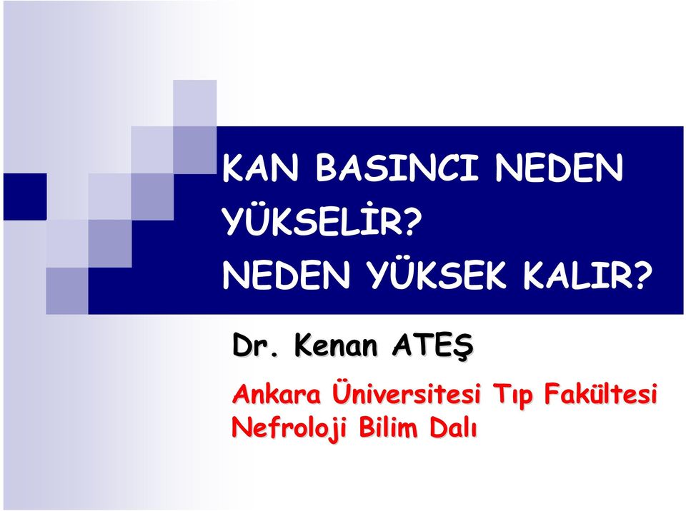 Kenan ATEŞ Ankara Üniversitesi