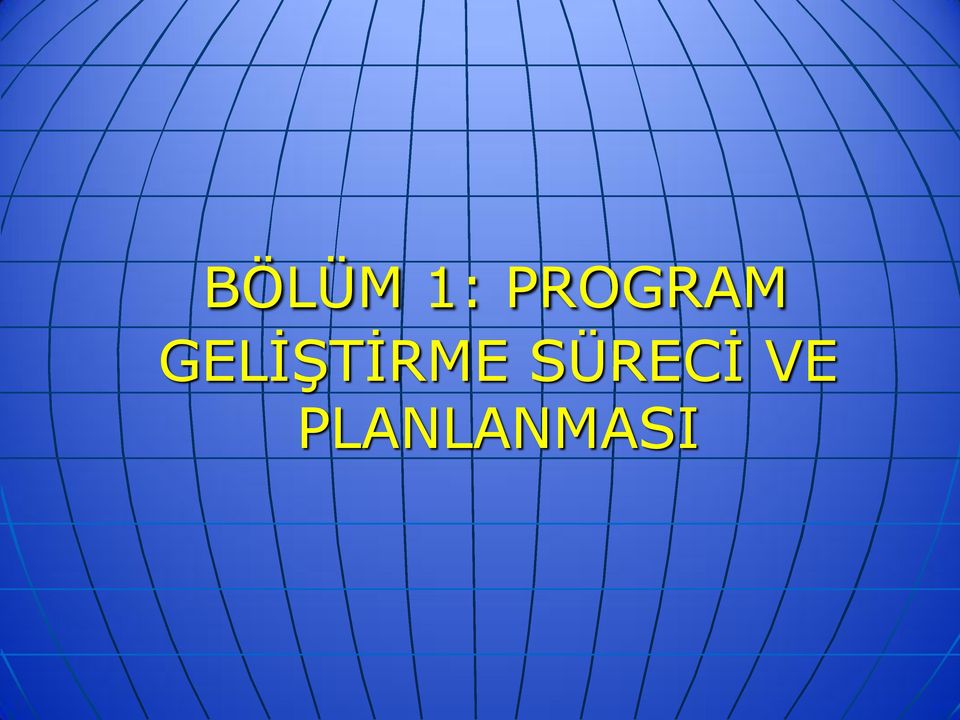 GELİŞTİRME