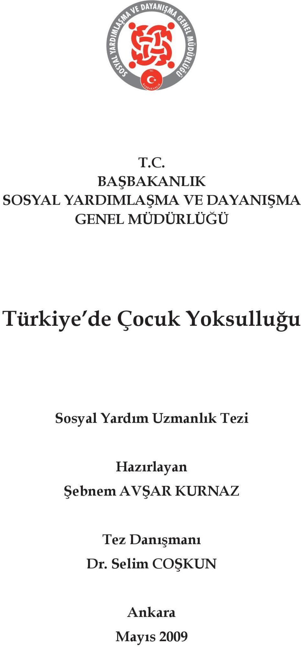 Sosyal Yardım Uzmanlık Tezi Hazırlayan Şebnem