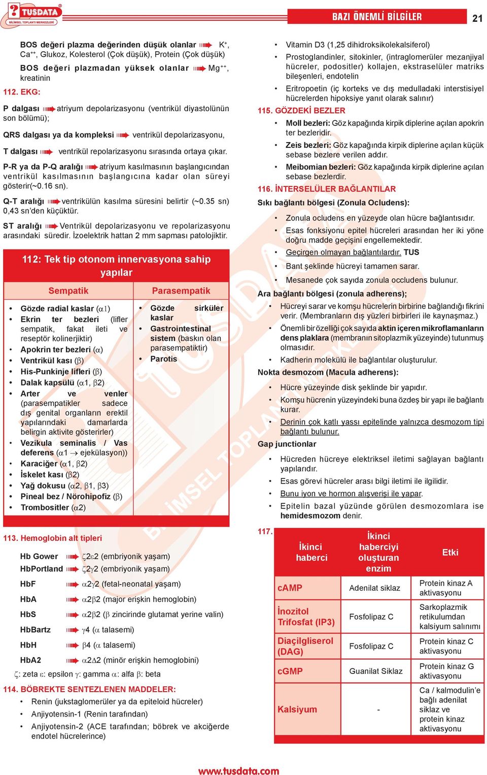 P-R ya da P-Q aralığı àatriyum kasılmasının başlangıcından ventrikül kasılmasının başlangıcına kadar olan süreyi gösterir(~0.16 sn). Q-T aralığı àventrikülün kasılma süresini belirtir (~0.