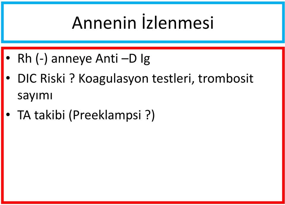 Koagulasyon testleri,