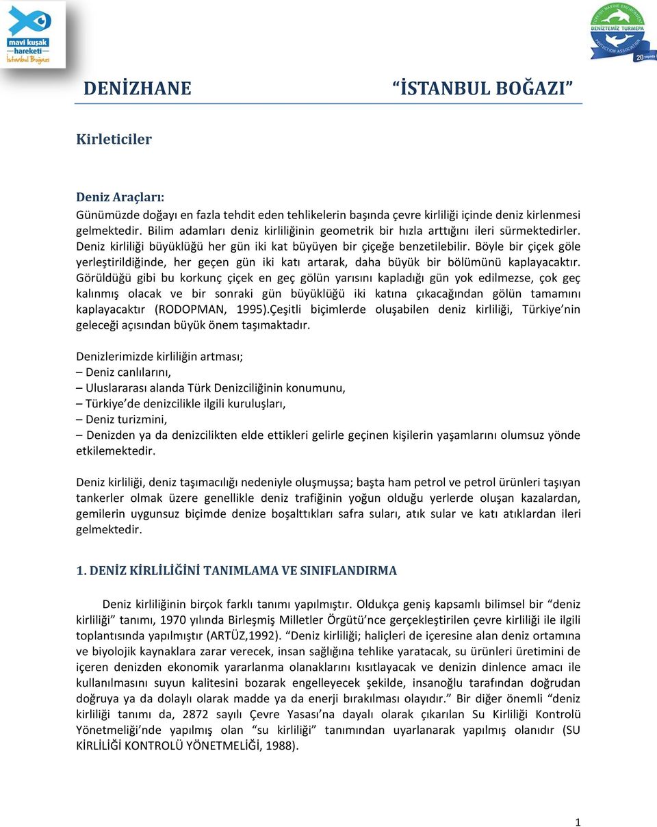 Böyle bir çiçek göle yerleştirildiğinde, her geçen gün iki katı artarak, daha büyük bir bölümünü kaplayacaktır.