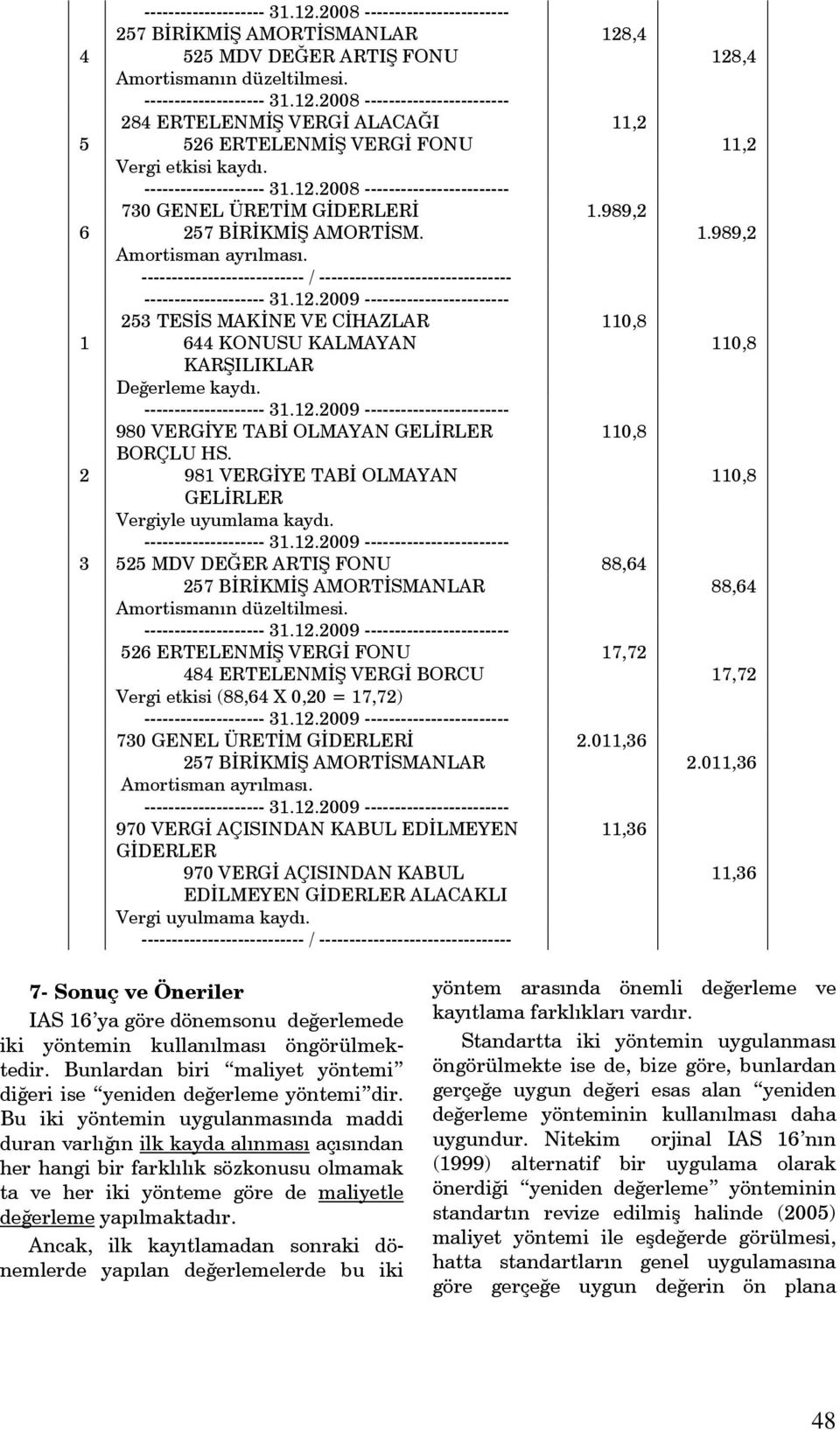 980 VERGİYE TABİ OLMAYAN GELİRLER 110,8 BORÇLU HS. 2 981 VERGİYE TABİ OLMAYAN 110,8 GELİRLER Vergiyle uyumlama kaydı.