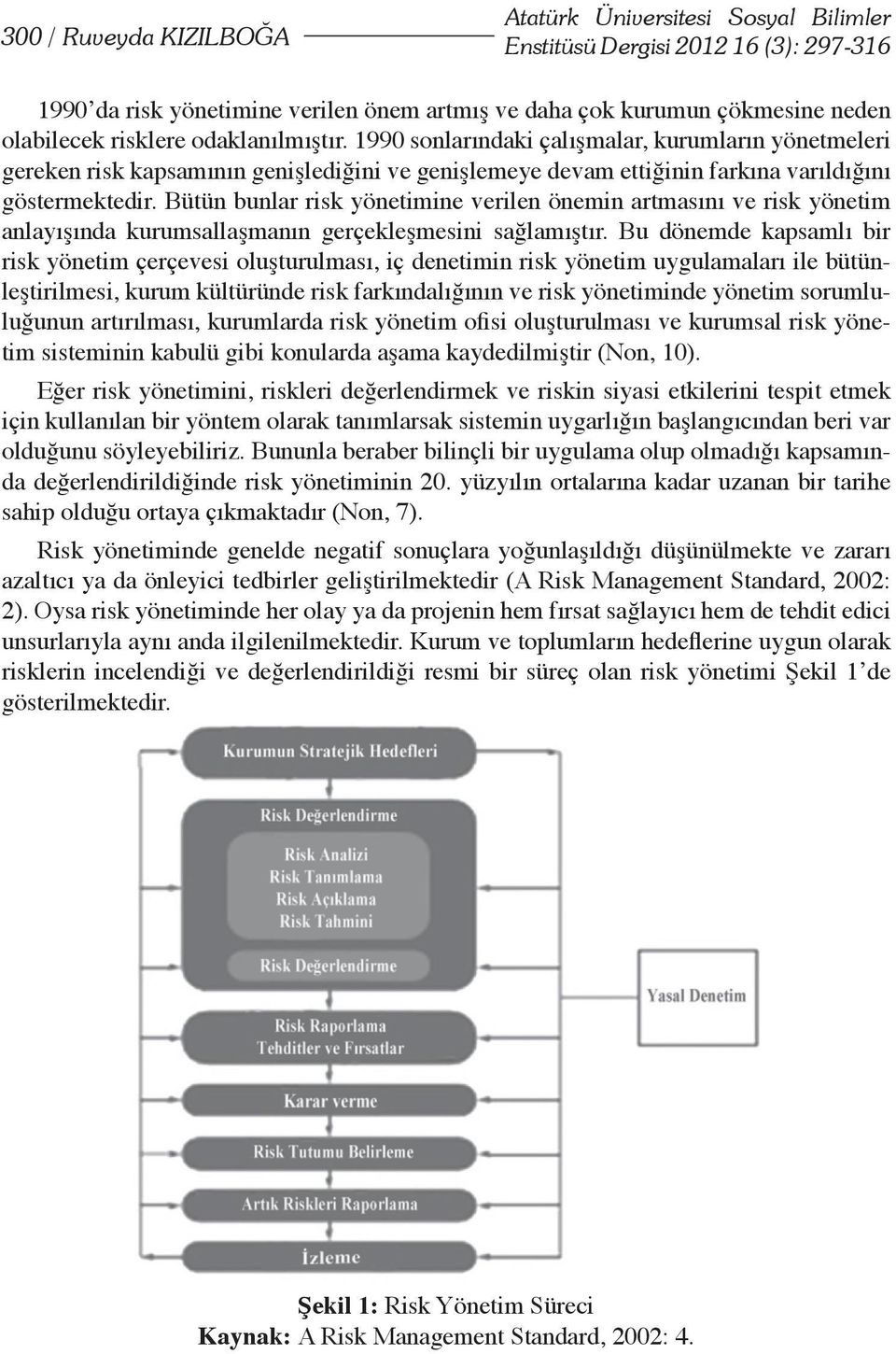 Bütün bunlar risk yönetimine verilen önemin artmasını ve risk yönetim anlayışında kurumsallaşmanın gerçekleşmesini sağlamıştır.