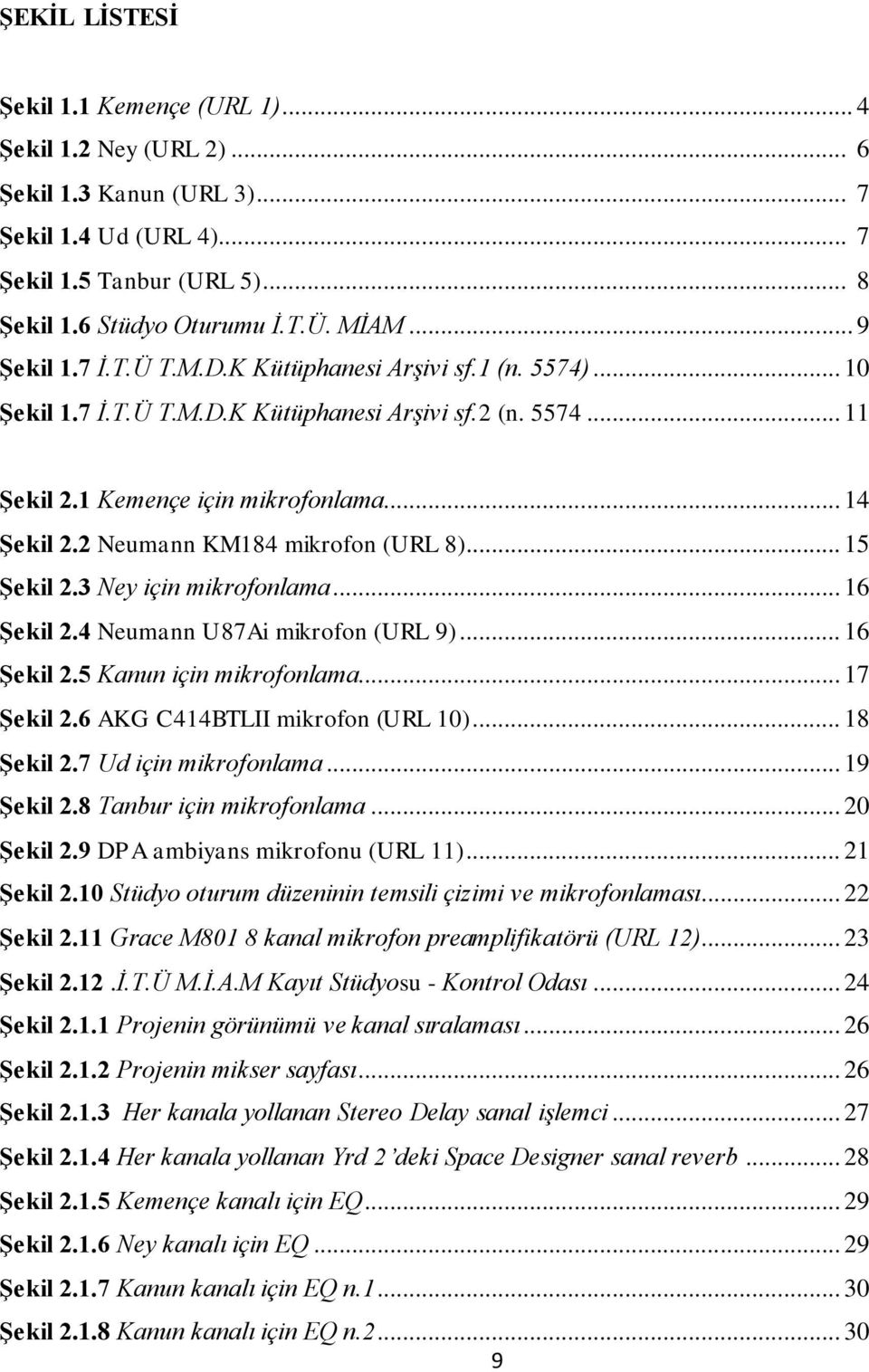 2 Neumann KM184 mikrofon (URL 8)... 15 ġekil 2.3 Ney için mikrofonlama... 16 ġekil 2.4 Neumann U87Ai mikrofon (URL 9)... 16 ġekil 2.5 Kanun için mikrofonlama... 17 ġekil 2.