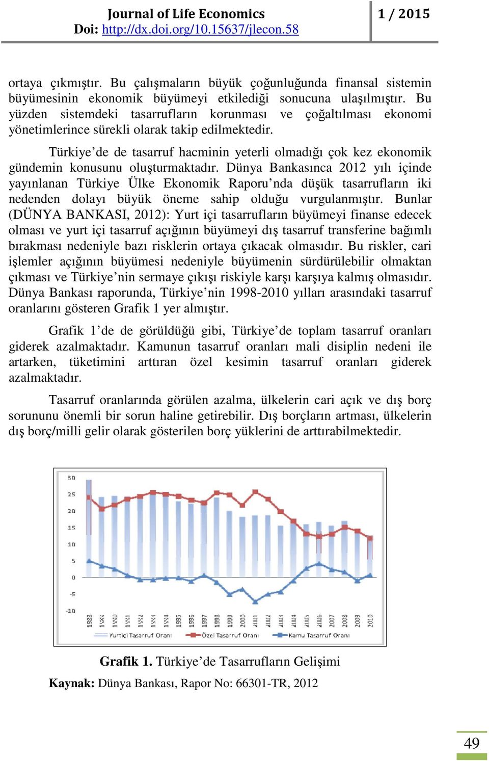 Türkiye de de tasarruf hacminin yeterli olmadığı çok kez ekonomik gündemin konusunu oluşturmaktadır.