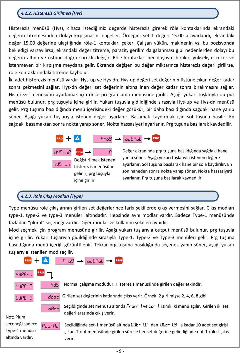 bu pozisyonda beklediği varsayılırsa, ekrandaki değer titreme, parazit, gerilim dalgalanması gibi nedenlerden dolayı bu değerin altına ve üstüne doğru sürekli değişir.