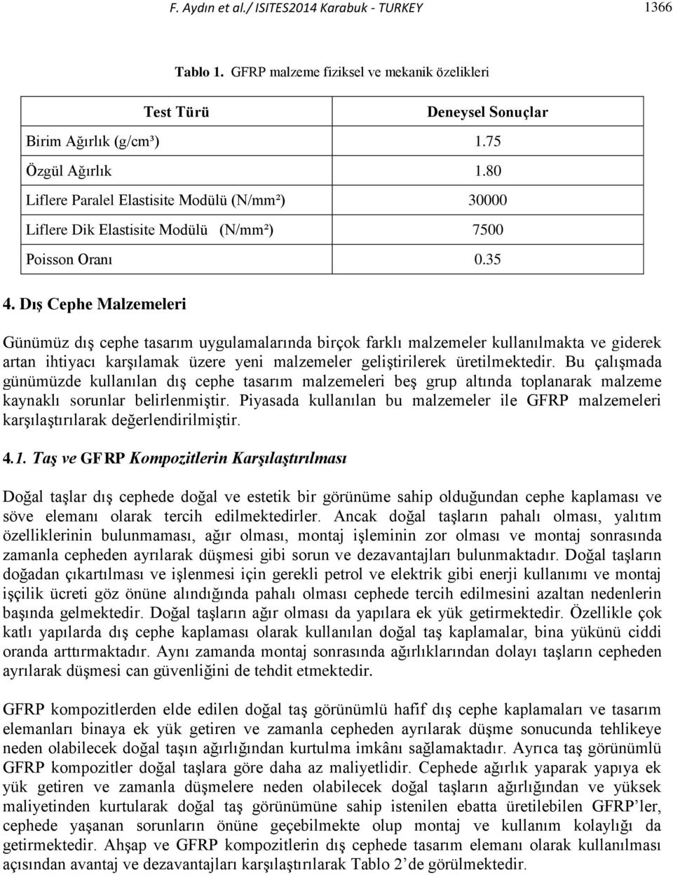 Dış Cephe Malzemeleri Günümüz dış cephe tasarım uygulamalarında birçok farklı malzemeler kullanılmakta ve giderek artan ihtiyacı karşılamak üzere yeni malzemeler geliştirilerek üretilmektedir.