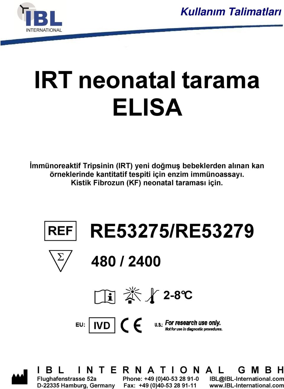 RE53275/RE53279 480 / 2400 2-8 C I B L I N T E R N A T I O N A L G M B H Flughafenstrasse 52a D-22335