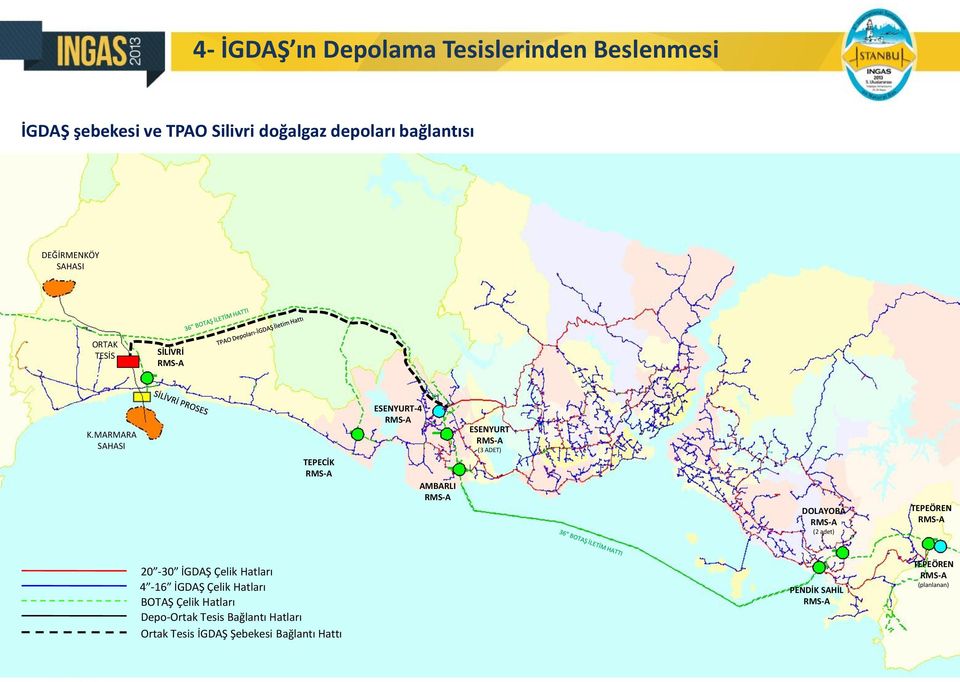 MARMARA SAHASI TEPECİK ESENYURT-4 AMBARLI ESENYURT (3 ADET) DOLAYOBA (2 adet) TEPEÖREN 20-30 İGDAŞ