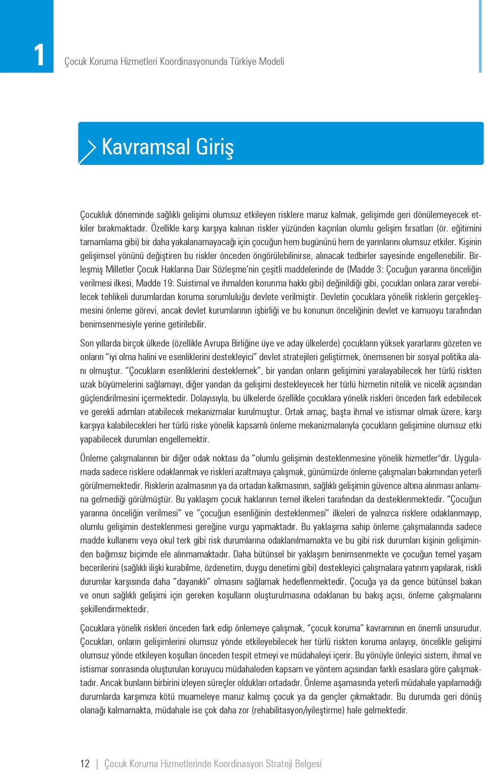 eğitimini tamamlama gibi) bir daha yakalanamayacağı için çocuğun hem bugününü hem de yarınlarını olumsuz etkiler.