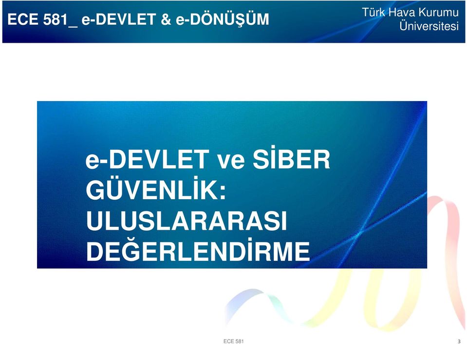 e-devlet ve SİBER GÜVENLİK: