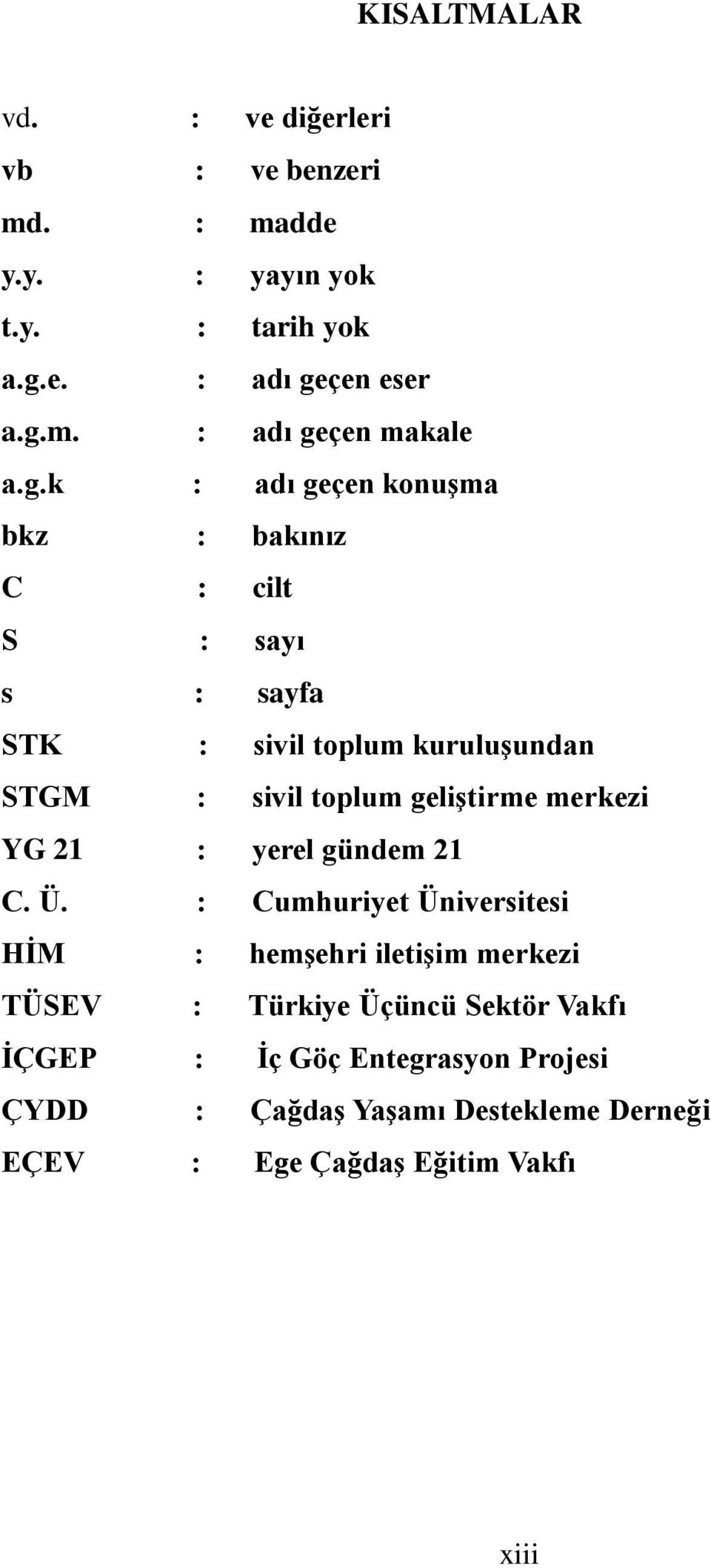 merkezi YG 21 : yerel gündem 21 C. Ü.