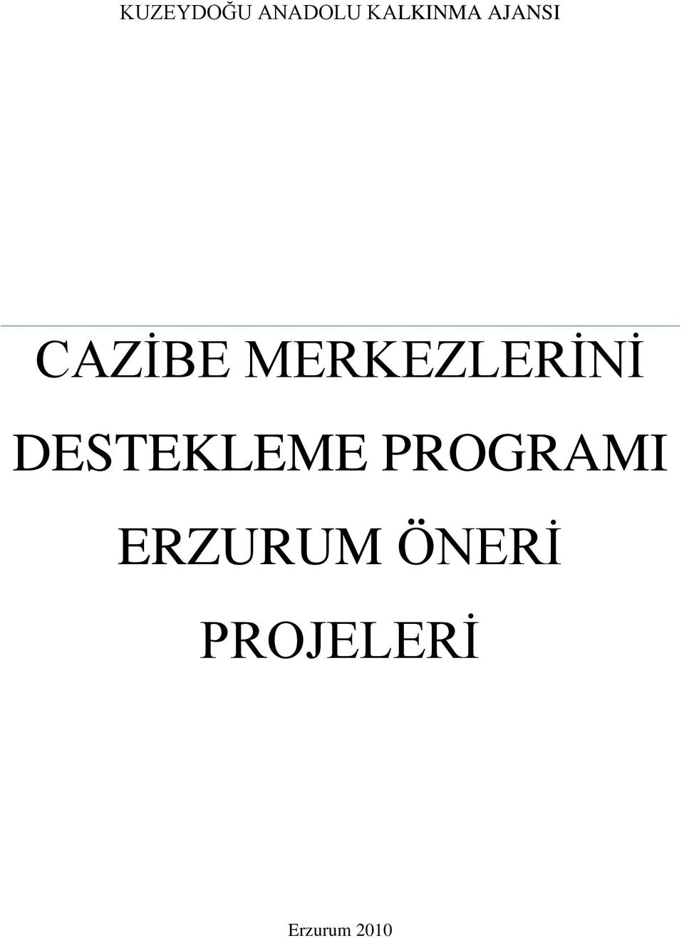 DESTEKLEME PROGRAMI