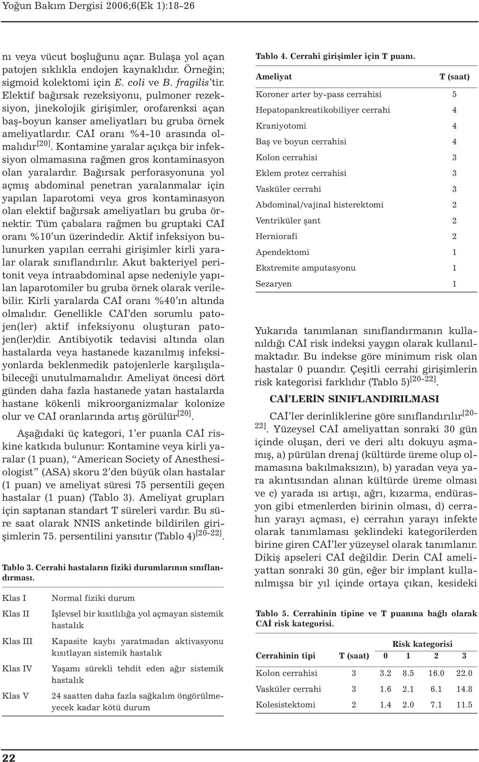 Kontamine yaralar açıkça bir infeksiyon olmamasına rağmen gros kontaminasyon olan yaralardır.