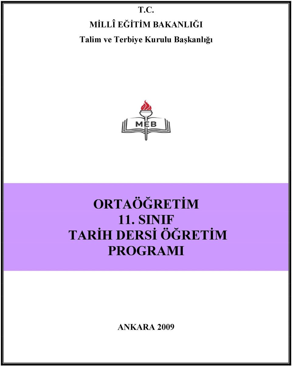 Başkanlığı ORTAÖĞRETİM 11.