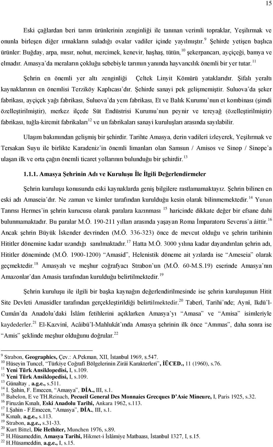 Amasya da meraların çokluğu sebebiyle tarımın yanında hayvancılık önemli bir yer tutar. 11 Şehrin en önemli yer altı zenginliği Çeltek Linyit Kömürü yataklarıdır.