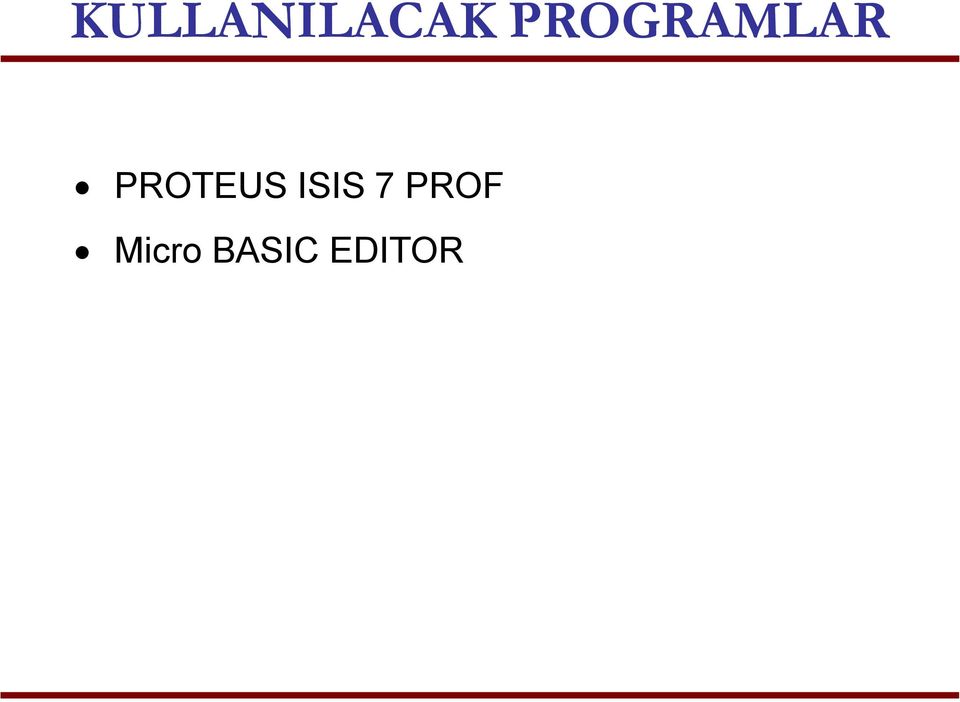 PROTEUS ISIS 7