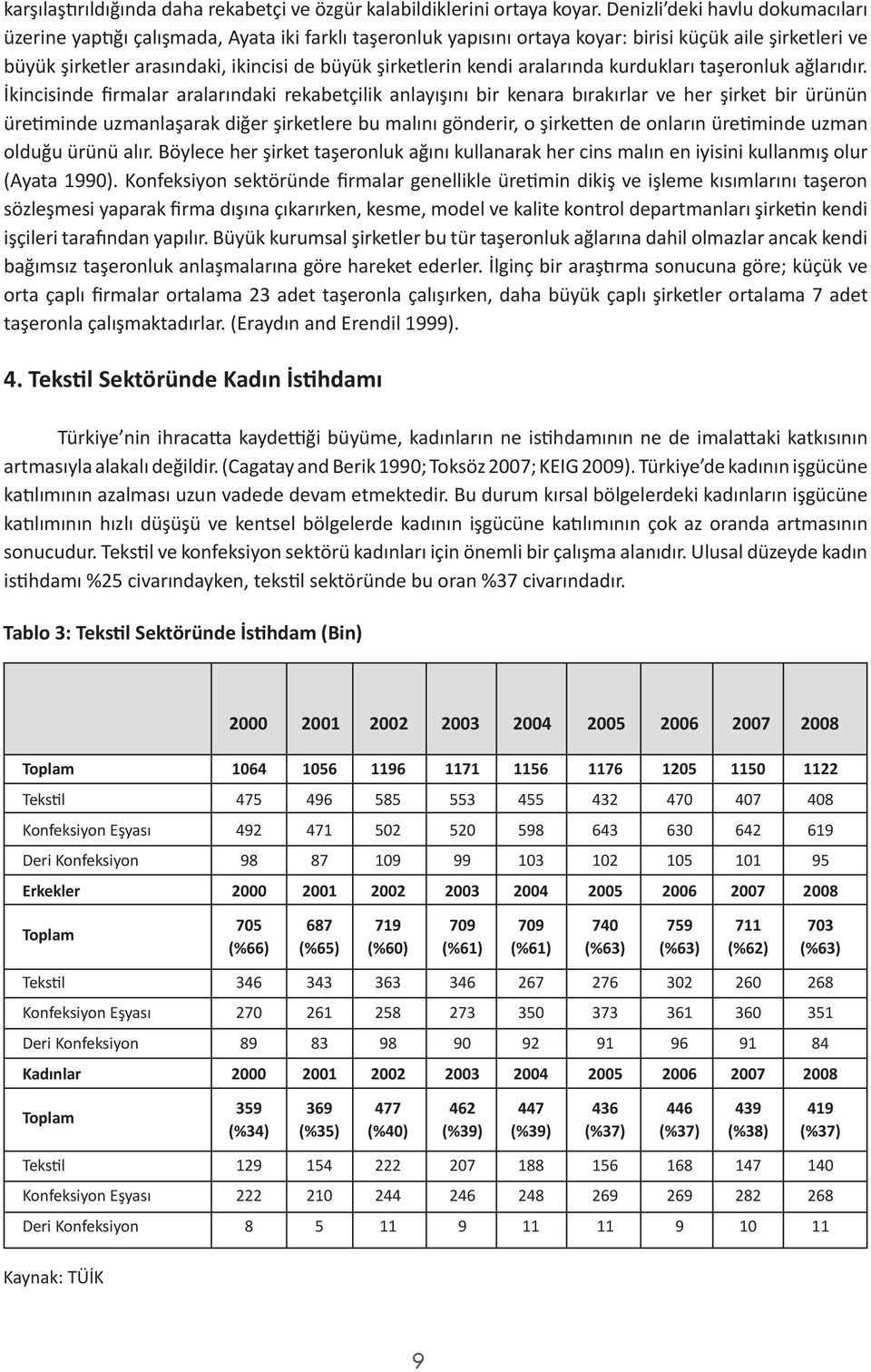 kendi aralarında kurdukları taşeronluk ağlarıdır.