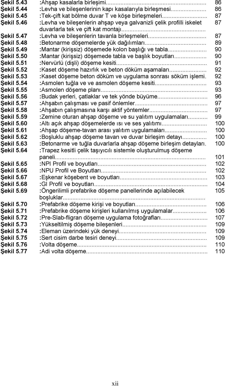 48 :Betonarme döşemelerde yük dağılımları... 89 Şekil 5.49 :Mantar (kirişsiz) döşemede kolon başlığı ve tabla... 90 Şekil 5.50 :Mantar (kirişsiz) döşemede tabla ve başlık boyutları... 90 Şekil 5.51 :Nervürlü (dişli) döşeme kesiti.