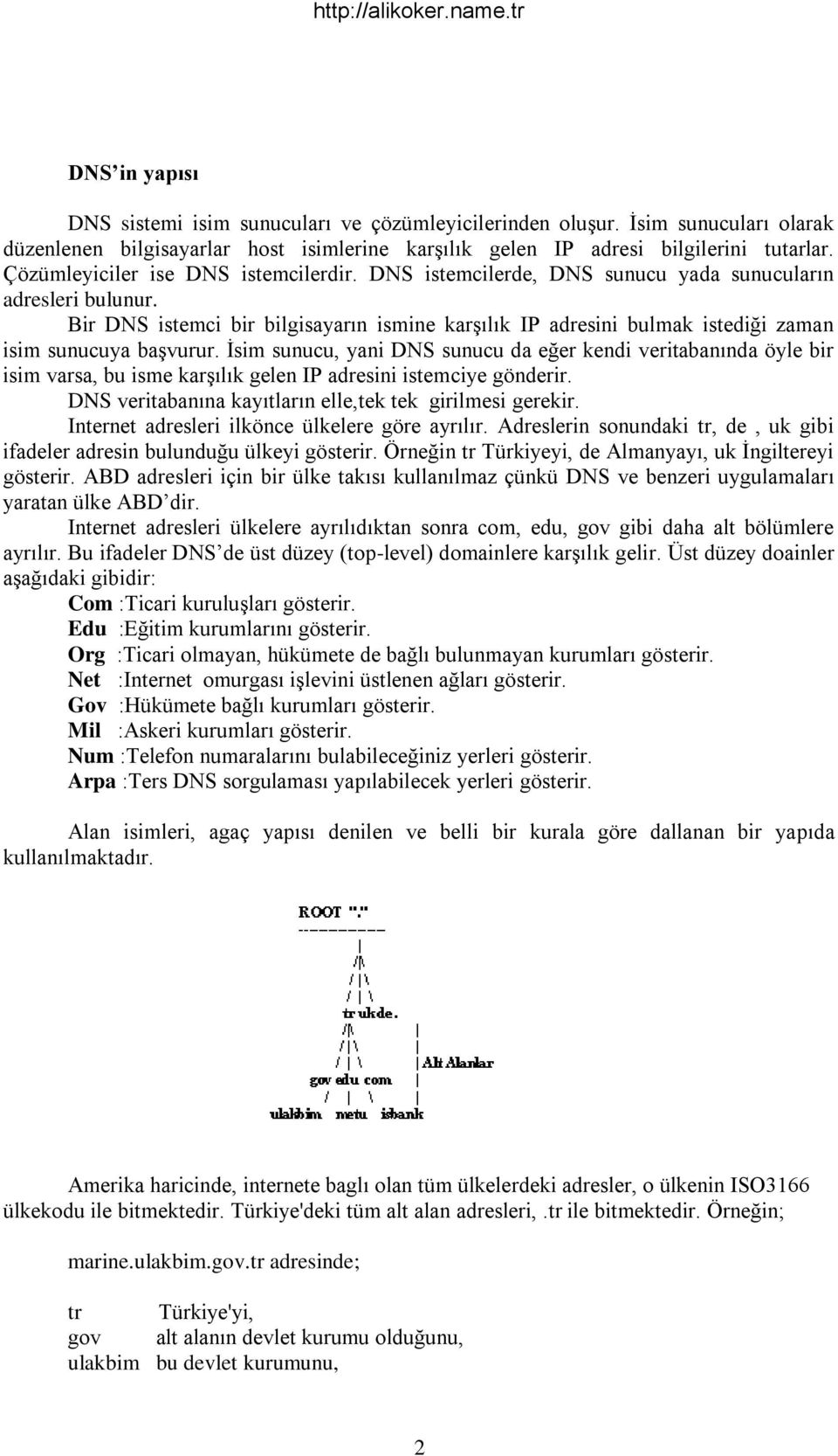 Bir DNS istemci bir bilgisayarın ismine karşılık IP adresini bulmak istediği zaman isim sunucuya başvurur.