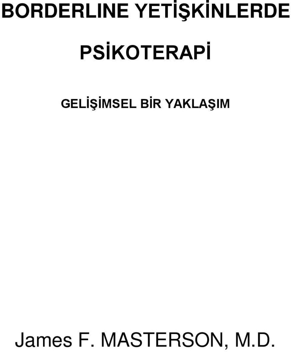 PSİKOTERAPİ