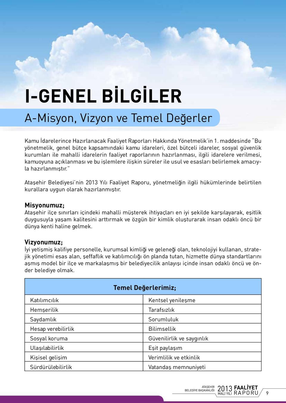 verilmesi, kamuoyuna açıklanması ve bu işlemlere ilişkin süreler ile usul ve esasları belirlemek amacıyla hazırlanmıştır.