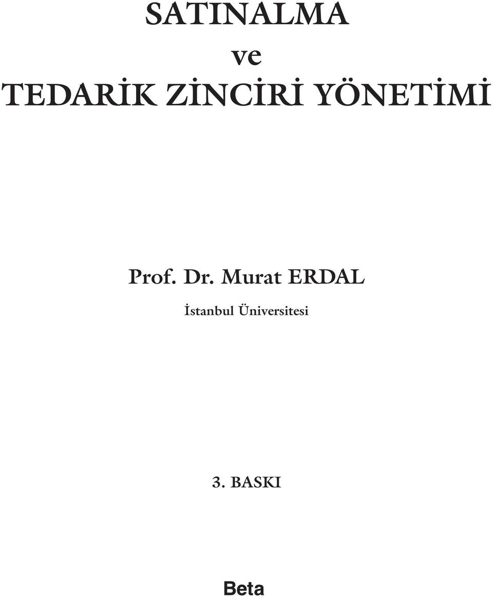 Dr. Murat ERDAL